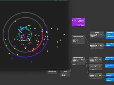 Particle Playground origami studio