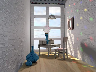 3D modeling - Room 3d modelling cinema4d motion graphic