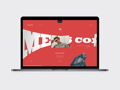 Js.sw ecommerce fashion fullscreen interface minimal promo site store ui ux web