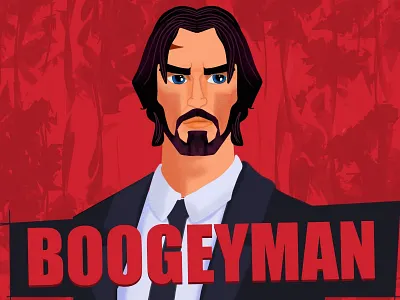 JOHN WICK illustration