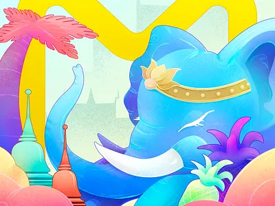 Thailand illustration