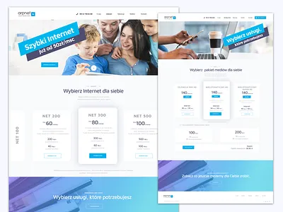 Arpnet - web UI branding design information minimal typography ui ux web website