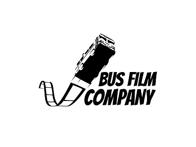 Bus Film brand bus business company film identity logo logotype symbol