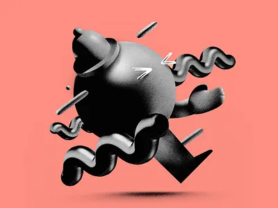 〰 😖 〰 3d character characterdesign design illustration