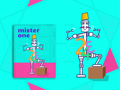 Mister One animation art artwork branding character cover book design flat icon illustration illustrator logo minimal type typography ui vector visual designe
