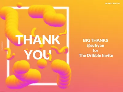 Thank you fluid designs illustrations poster designs