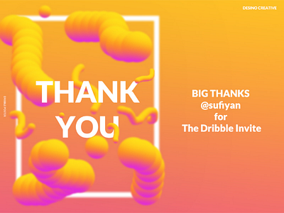 Thank you fluid designs illustrations poster designs