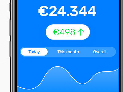 Graph design for iOS app apple graph interface ios iphone money redesign stocks ui