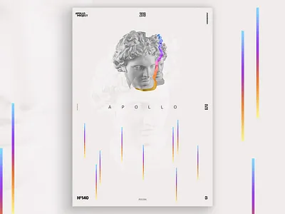 Up Gradient #6 Poster #140 challenge conception creation creativity design challenge design experiment graphic design graphic designer inspiration minimalism minimalistic photoshop poster poster art poster design process speed art