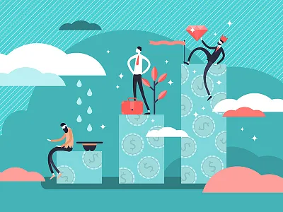 Income Class class concept economics finance flat hierarchy income levels middle poor rich social society vector