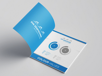 Design Manual DVK Sägetechnik GmbH colours corporate branding corporate design corporate identity swiss design