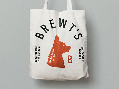 Farmer's Market - Chihuahua Logo - Tote all natural animal art direction bag bloody mary branding chihuahua design dog dog illustration dog logo farmers market full circle graphic design illustration letter b logo mix profile tote