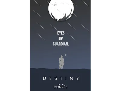 Minimal Destiny Poster bungie design destiny illustration minimal poster titan