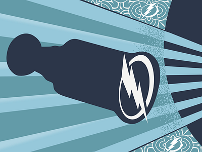 Tampa Bay Lightning | Billboard Concept bolts horizon lightning lightning bolts stanley cup tampa tampa bay teal