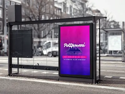 Party Poster / Banner 90s aftershow banner banner design colorful design conference conference design design karaoke flyer party banner print