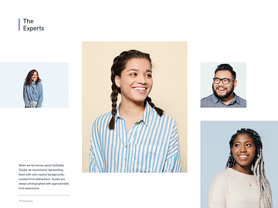 GoDaddy Guides Photography brand branding design godaddy photography
