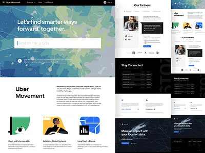 Movement Marketing data design icons illustration maps marketing design product design uber uber design uber movement uidesign ux design