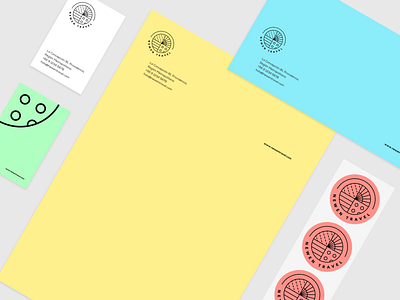 Travel Company Stationery | Newen branding collateral identity stationery travel