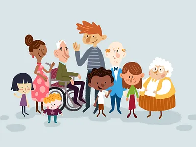 People illustration people