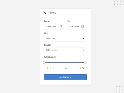 Filters components app bootstrap dashboard design designer filters illustration sketch tools ui ux web web designer webdesign website