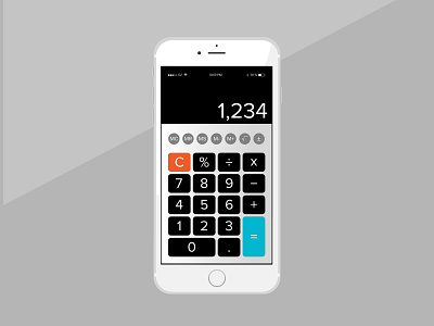Calculator app 004 caculator dailyui