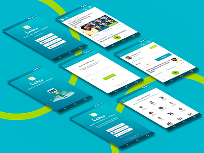 App redesign app design flat illustration ui