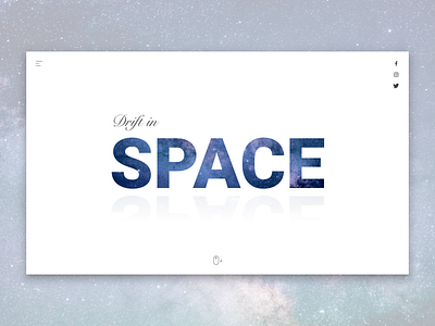 Drift in Space app concept constellation design design inspiration dribbble drift drifting nebula sketch sketchapp space star stars ui ui trends user inteface ux ux trends webdesign