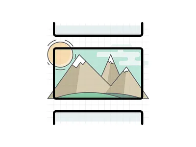 Feed app design icon ui vector