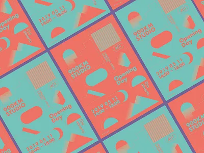 900km Studio, Poster Wall art branding design diseño gráfico graphic design illustration poster studio de design typography