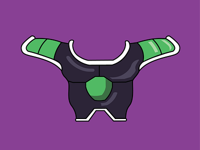 Broly Armour broly digital art dragonball dragonballsuper illustration line art vector vector art