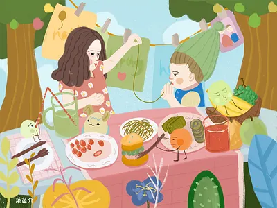 Happy birthday hand painted ps 手绘