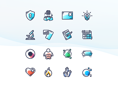 Healthcare Icon Pack branding design health healthcare icon illustration medical vector web website
