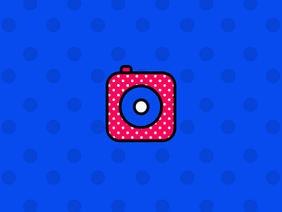 Camera app background camera color design flat icon icons identity illustraion illustrations illustrator instagram logo pattern pixflow shapes wallpaper