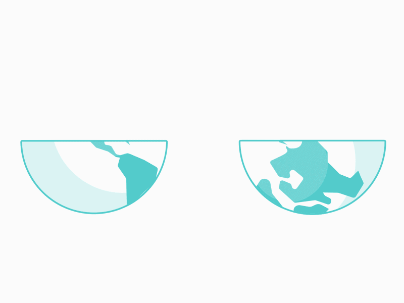 World of motion flat design illustration morphing motion motion design motion graphics