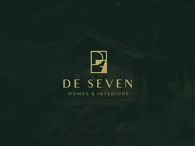 De Seven contemporary home logo