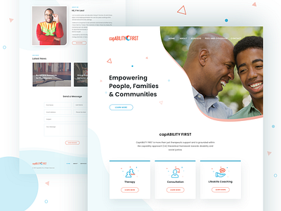 Webdesign for Therapy Practice coaching counseling therapist therapy web design website