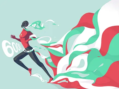 6K Followers 6k art colors design followers illustration procreate