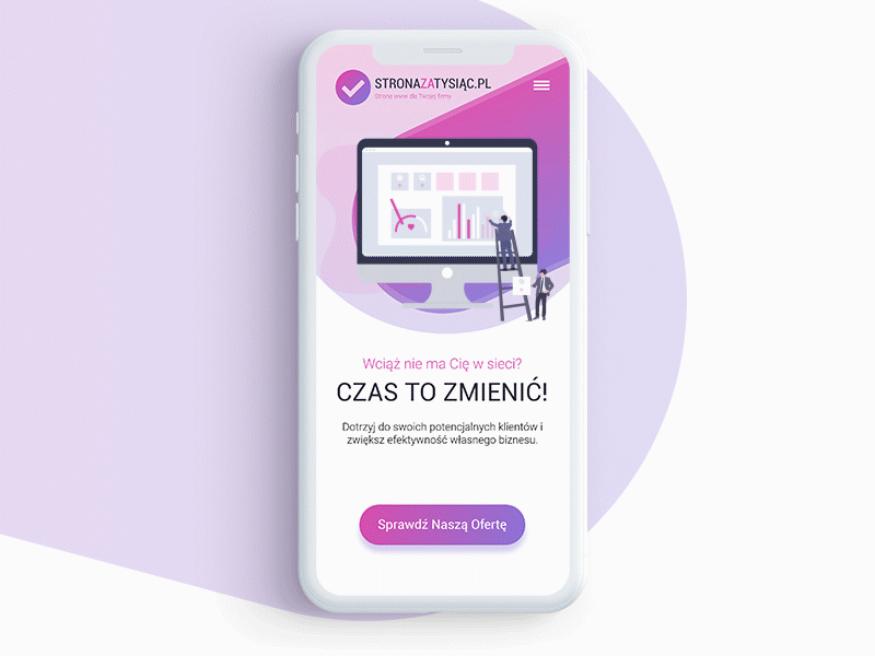 stronazatysiac.pl - web animation animation interaction interaction design ui ux web webdesign website design