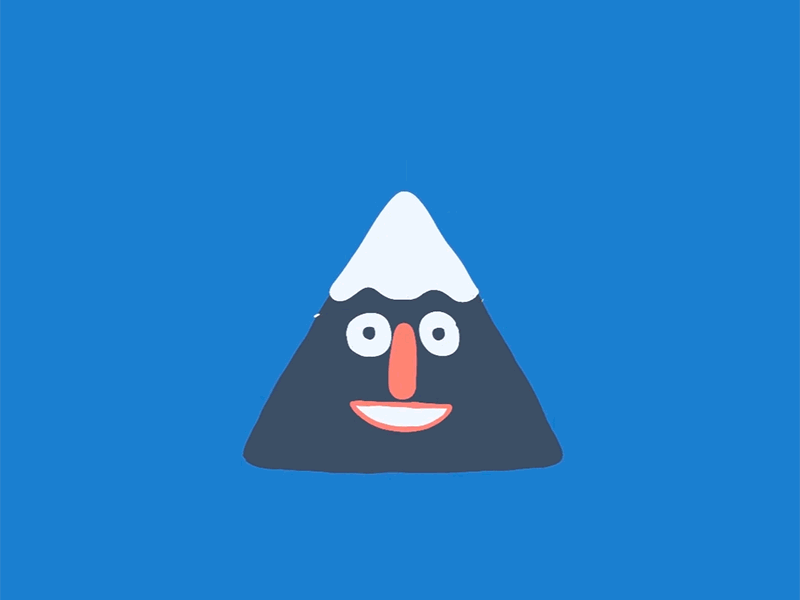 Mountain dewd after effects animation animation loop frame by frame frame by frame animation gif gif is life illustration ipad pro motion design motion graphics rough animator roughanimator subtle strokes