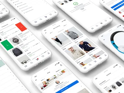 Online Shopping Mobile App app concept app design app development apple ecommerce ios app ios ui kit mobile app mobile ui mockup design retail design shopping app ui concept user experience user experience design user experience designer user interface ux