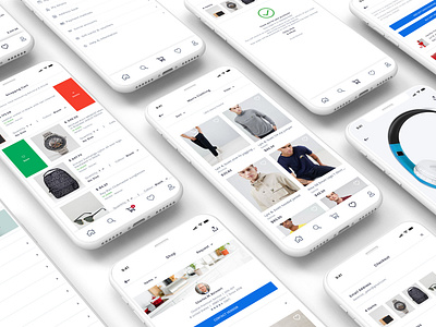 Online Shopping Mobile App app concept app design app development apple ecommerce ios app ios ui kit mobile app mobile ui mockup design retail design shopping app ui concept user experience user experience design user experience designer user interface ux
