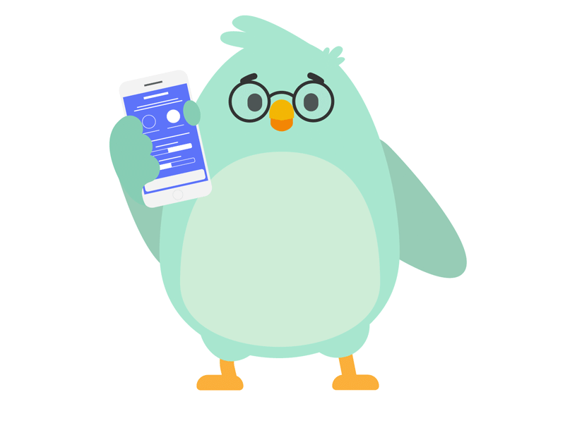 Danni animal animation animations berlin bird branding character character design design gifs illustration mexico ux ux design vector