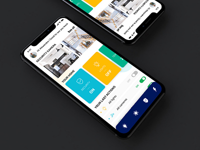 Home Monitoring Dashboard Daily UI daily ui daily ui 021 dailyui dashboard home home monitoring home monitoring dashboard homepage light security security app