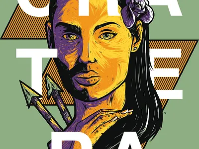 Cratera branding design dribbble illustration poster vector