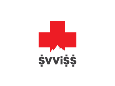 $VVi$$ brand brand identity clothing cross design fashion icon illustration lettermark logo logomark mark monogram mountains swiss symbol typography vector