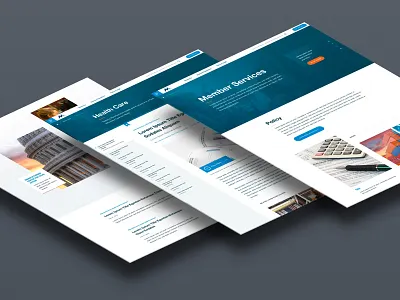 Nam Interiors content stream layouts web design