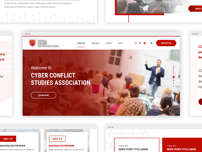 Website Corporate Design branding concept corporate corporate design design module non profit profit section ui ux web website