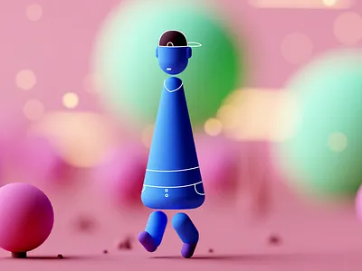 Shape Character #5 3d c4d cartoon character cinema 4d design fantasy game game design illustration isometric isometric room low poly lowpoly octane