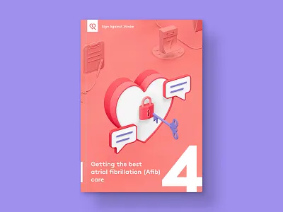 SAS — Brochure 04 3d brochure c4d cinema4d cover cover book health healthcare illustration medical medicine vibrant