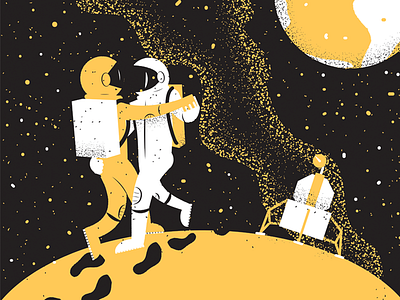 Odd Science - Spectacular Space 02 childrens book illustration editorial editorial illustration illustrated science illustration odd science science space texture